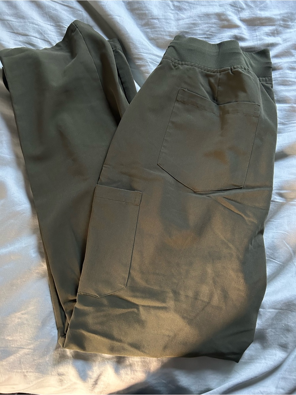 Women's Olive Green Mandala scrub pants